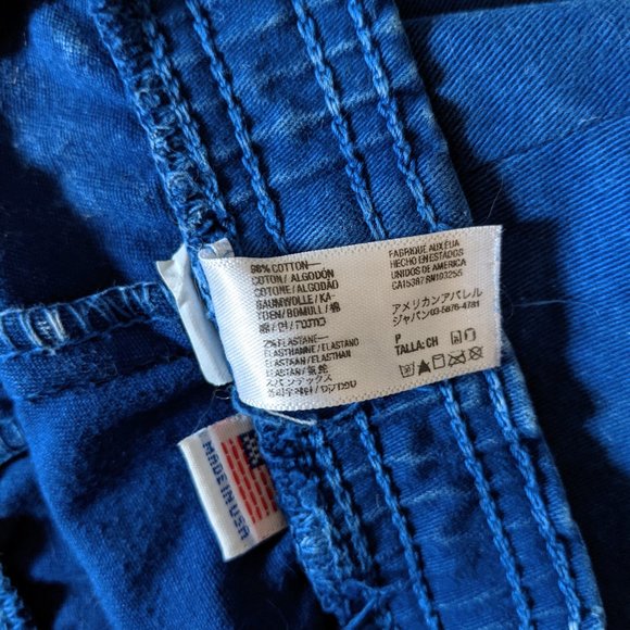 🇺🇸 American Apparel Acid Wash Dolphin Hem Shorts Made In USA - Picture 10 of 10